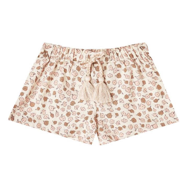 Solana Floral Shorts Pale pink Rylee + Cru Fashion Children