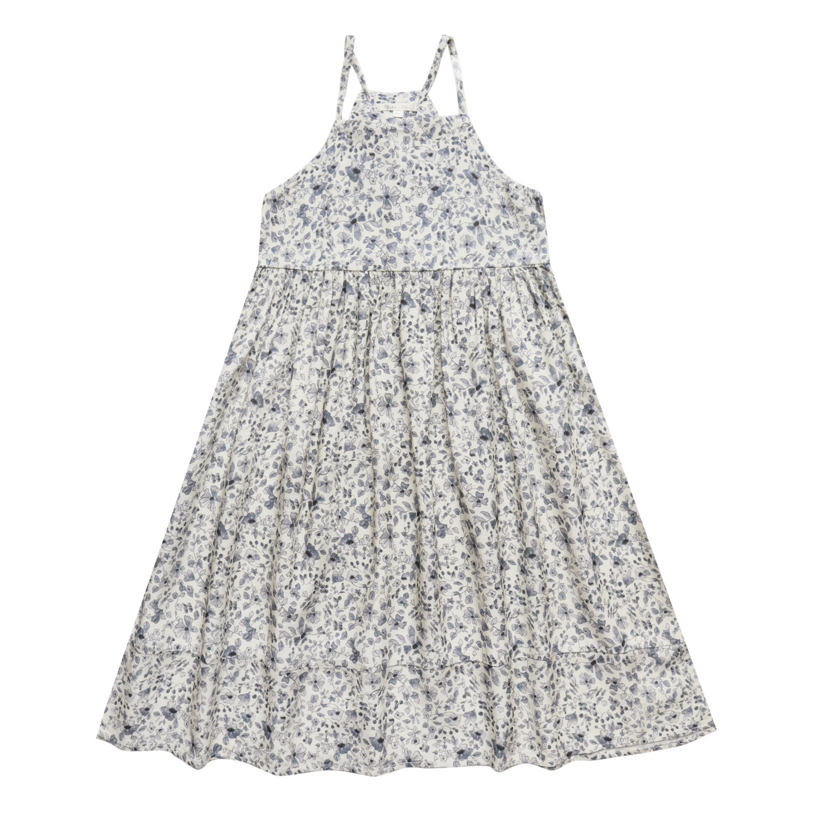 Ava Spaghetti Strap Floral Dress  Blue- Product image n°0