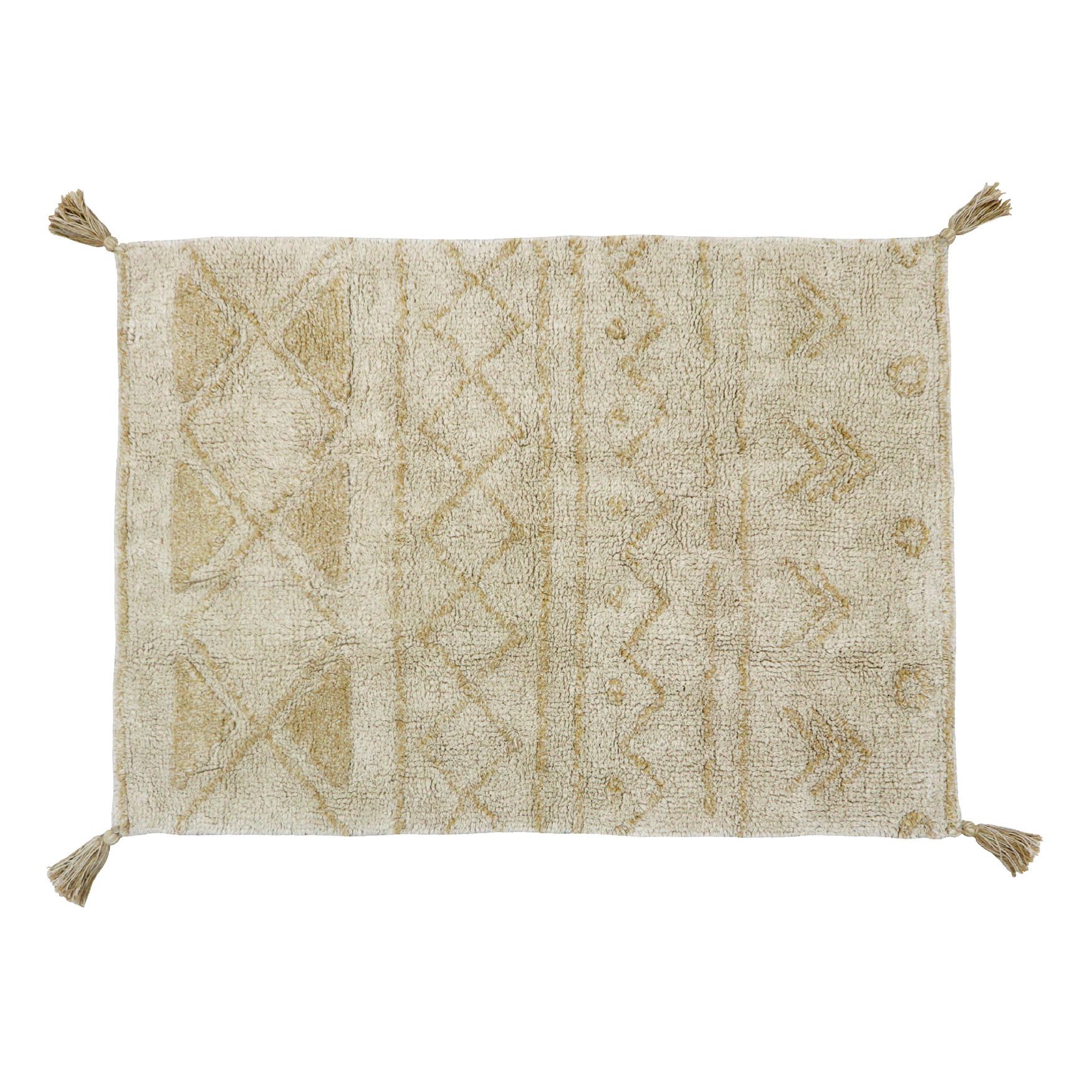 Lorena Canals - Tapis mini Tribu - 70x100 cm - Beige