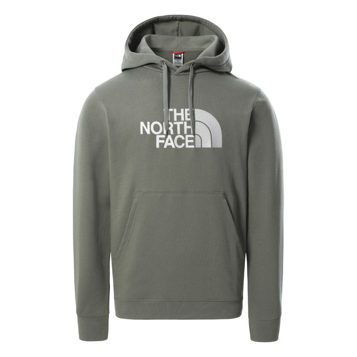 black and green north face hoodie