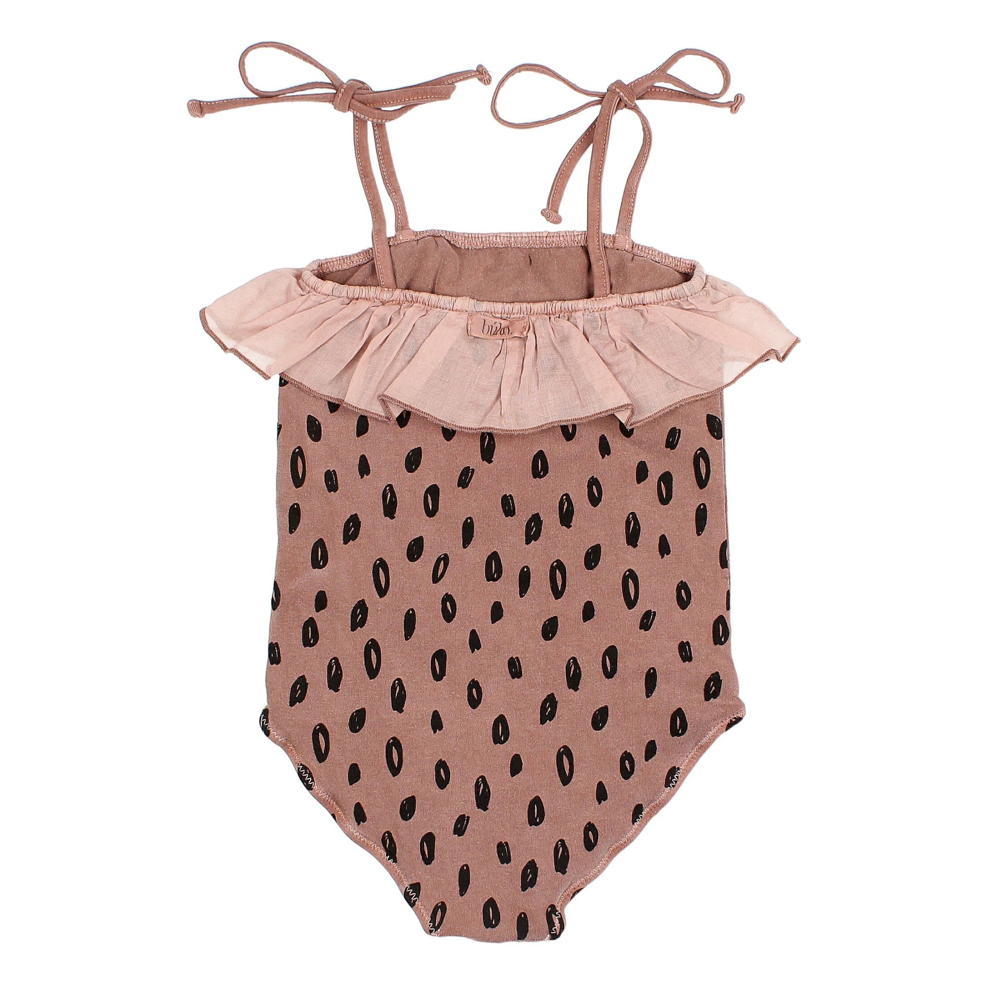 Organic Cotton Animal One Piece Swimsuit  Dusty Pink- Product image n°4