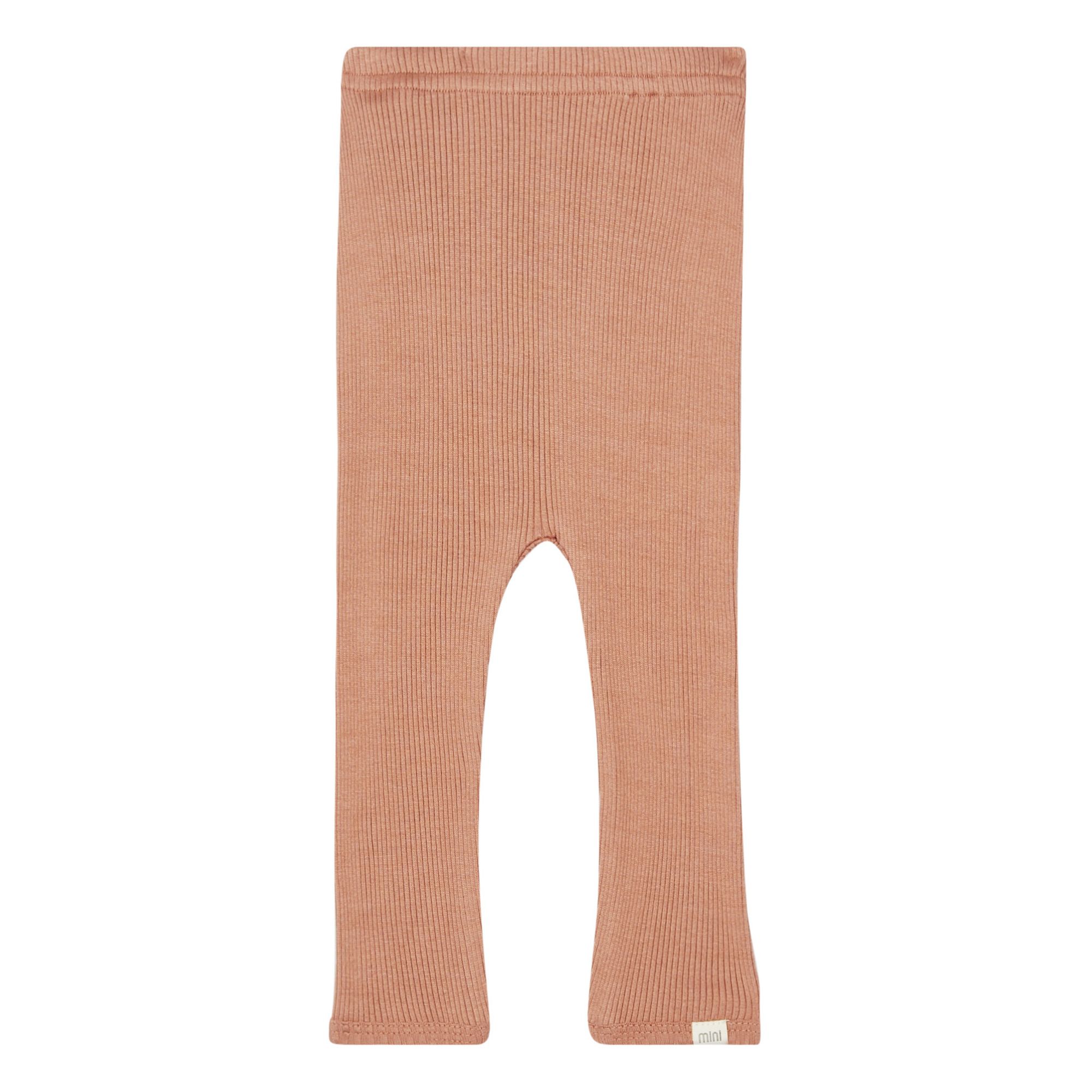 Minimalisma - Legging Bieber Soie et Coton Bio - Fille - Orange