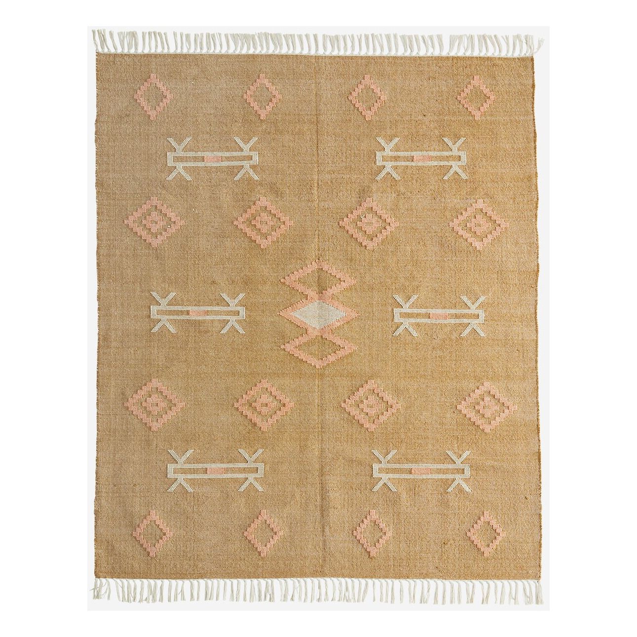 Madam Stoltz - Tapis en coton - 120x180 cm - Multicolore