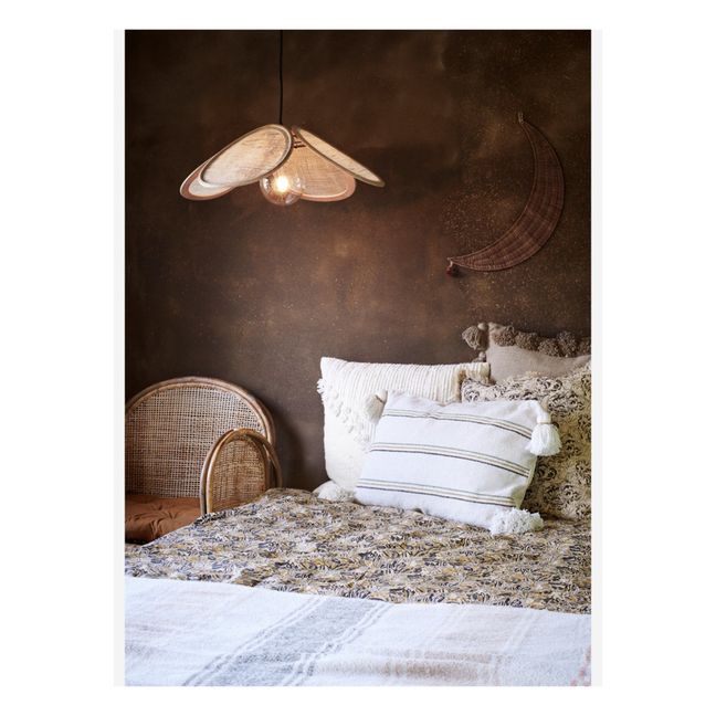 Housse de coussin rayé - 40x60 cm | Blanc cassé