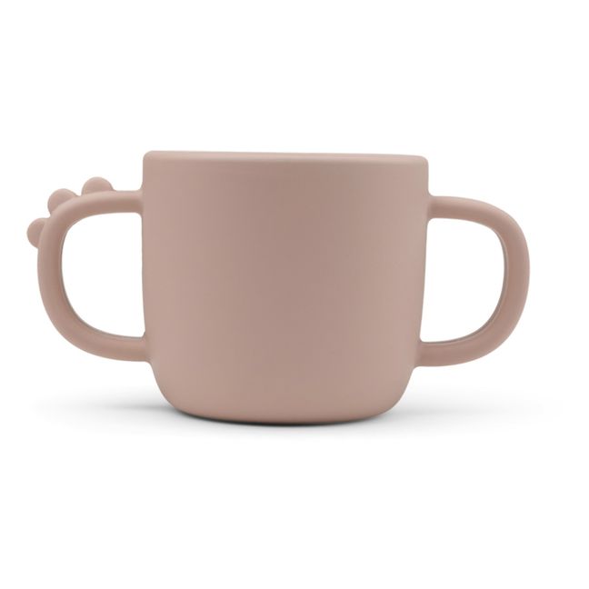 Tasse Peekaboo Croco en silicone | Rose