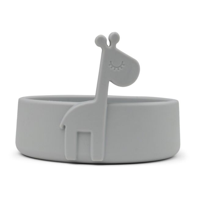 Bol Peekaboo Raffi en silicone | Gris