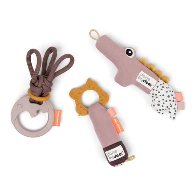 Coffret jouets d'éveil | Rose