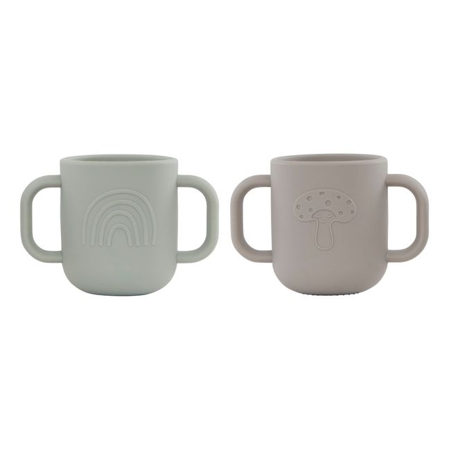 Tazza Kappu in silicone - Set 2 | Verde menta