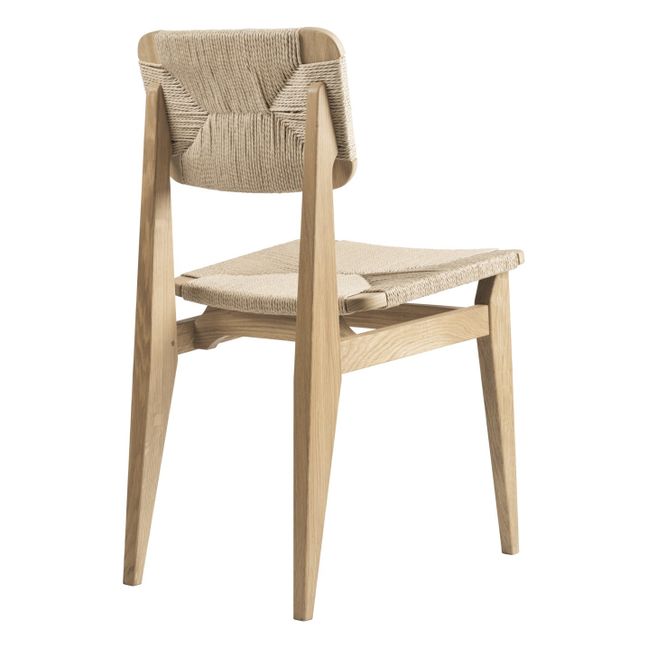 C-Chair paper cord - Marcel Gascouin | Chêne