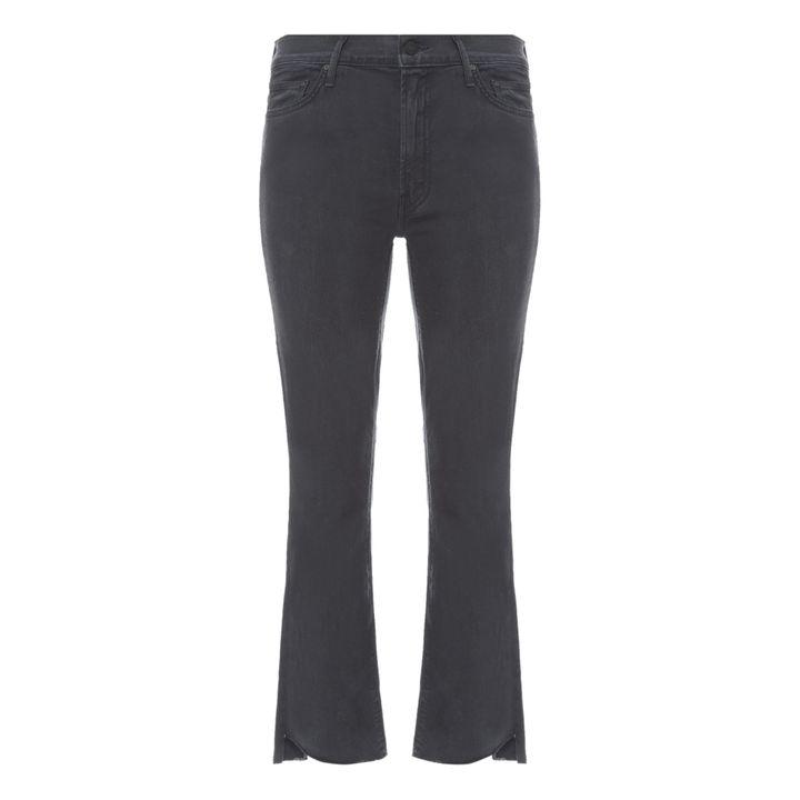 The Insider Crop Step Fray Jeans | Faded Black