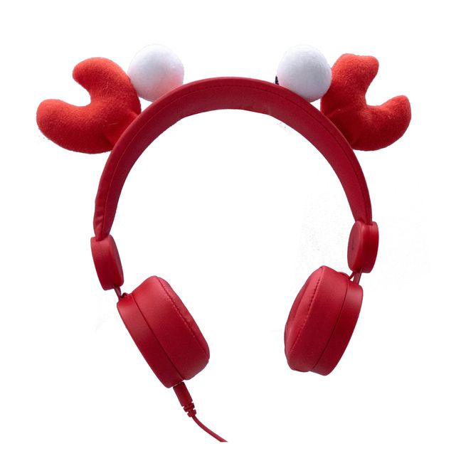 Auriculares con cable infantiles Cangrejo | Rojo