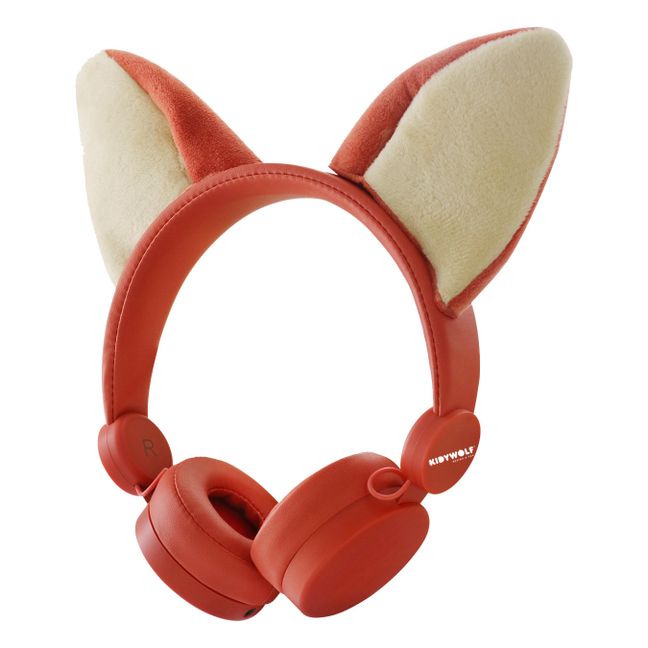 Kopfhörer mit Kabel für Kinder Fuchs | Braun
