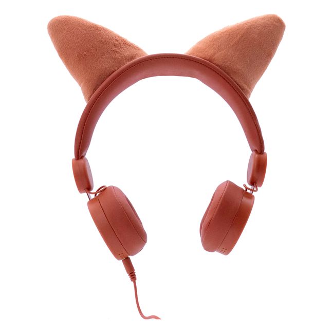 Children's Fox Headset Brown