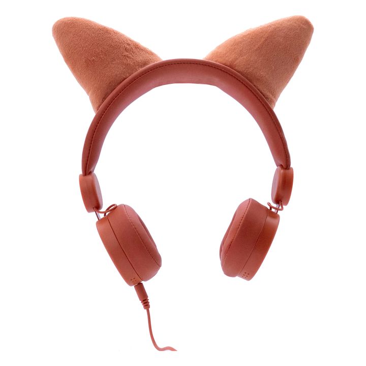 Kopfhörer mit Kabel für Kinder Fuchs Braun- Produktbild Nr. 3