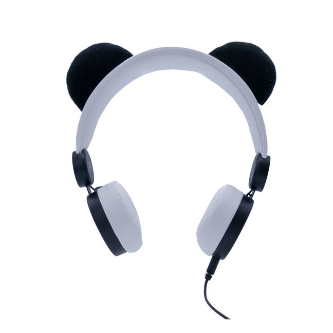 Kopfhörer Pandabär Weiß