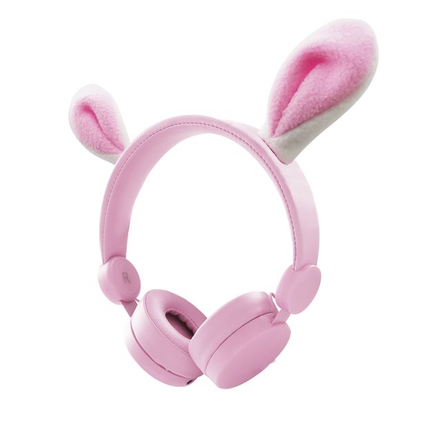 Auriculares con cable infantiles Conejo | Rosa