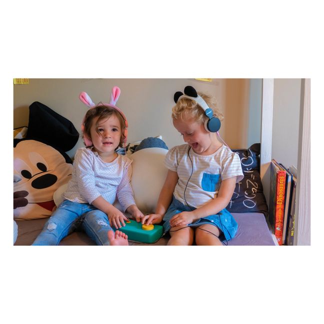 Auriculares con cable infantiles Conejo | Rosa