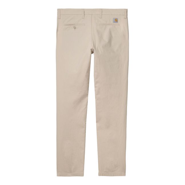 Sid Light Chino Trousers | Beige