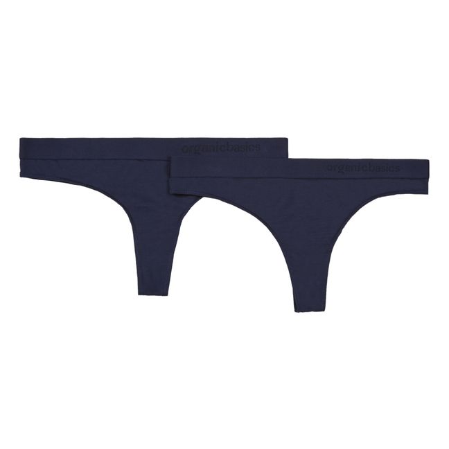 Tencel Lite Tanga Briefs - Set of 2 | Navy blue