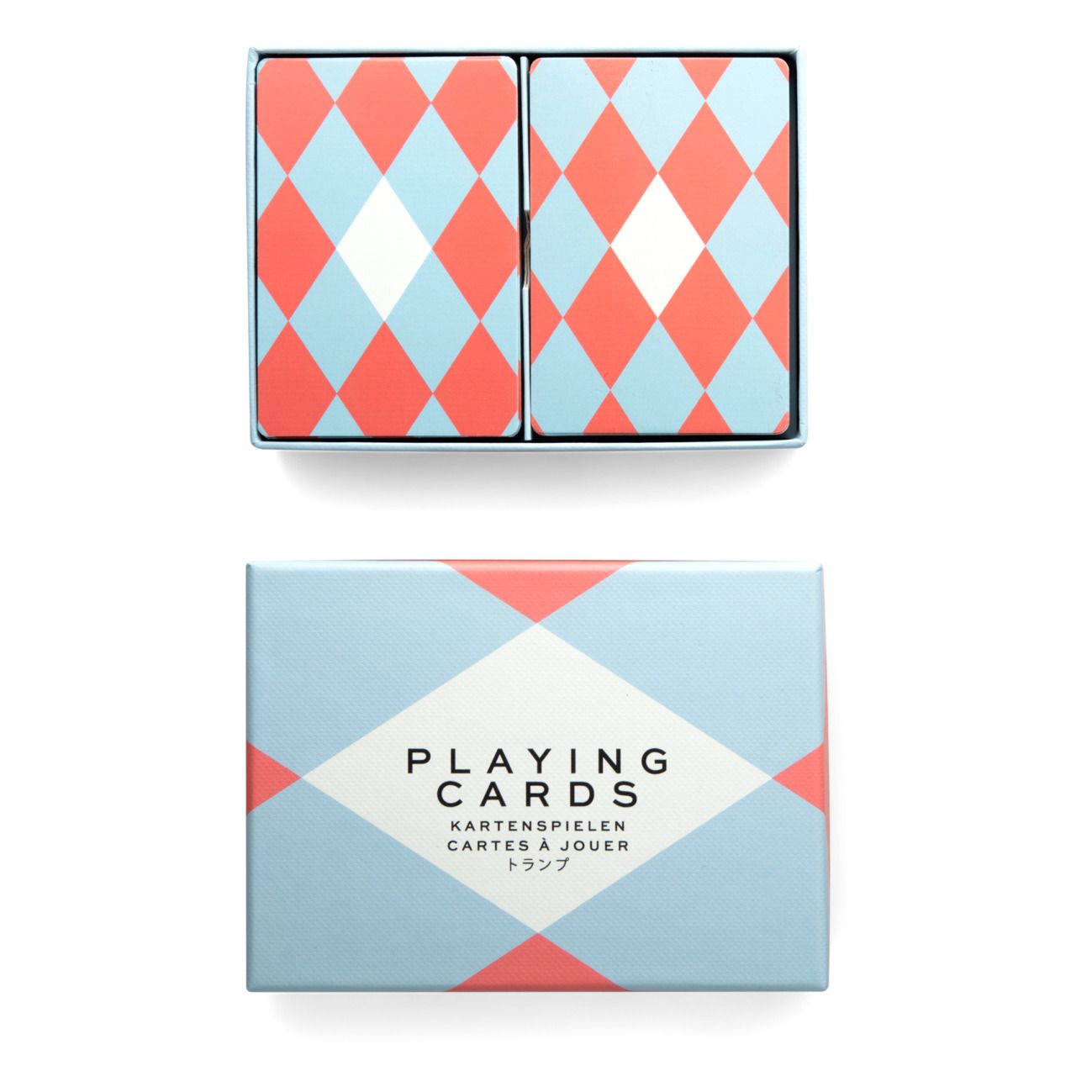 PrintWorks - Jeu de cartes doubles - Fille - Multicolore