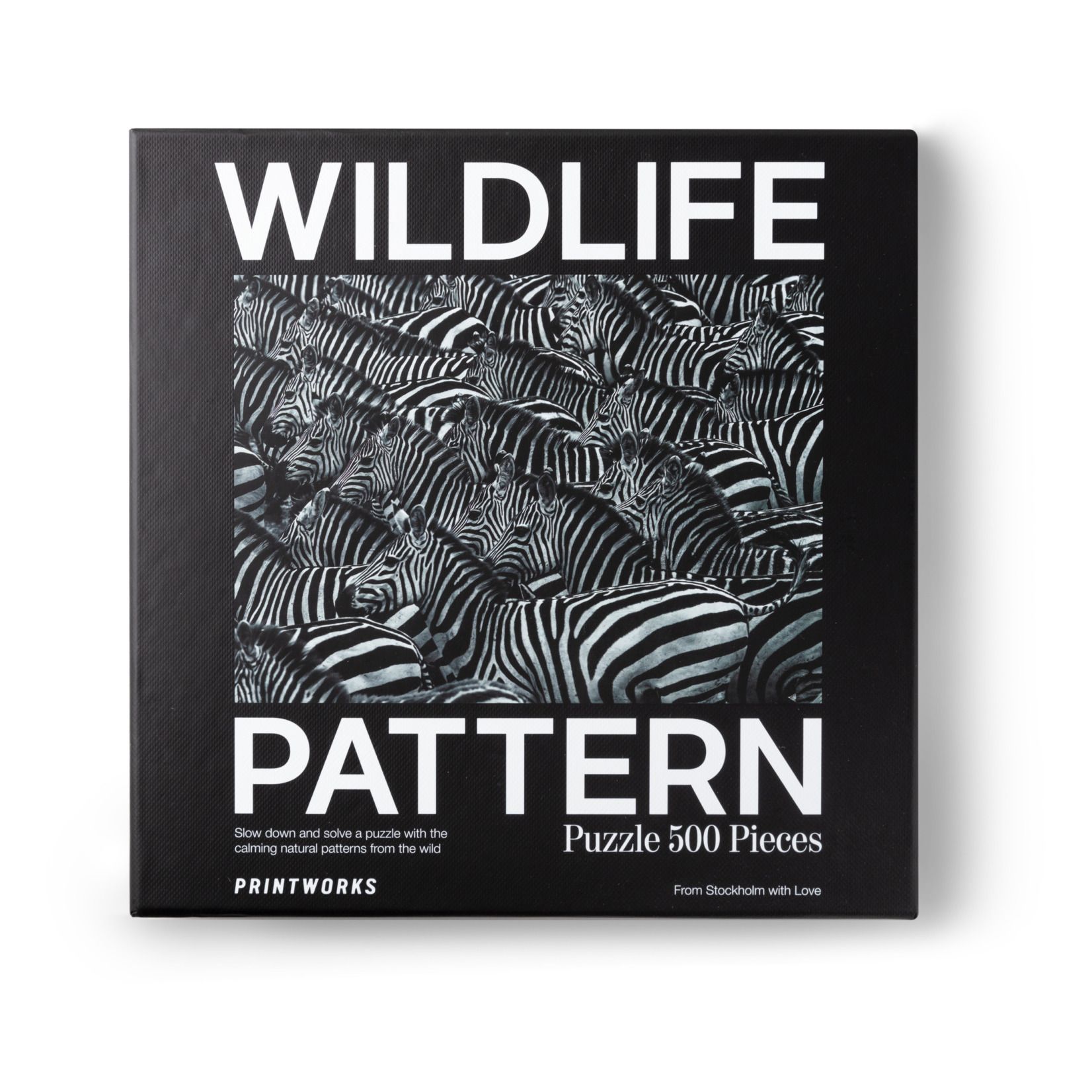 PrintWorks - Puzzle Wildlife Zebra - 500 pièces - Fille