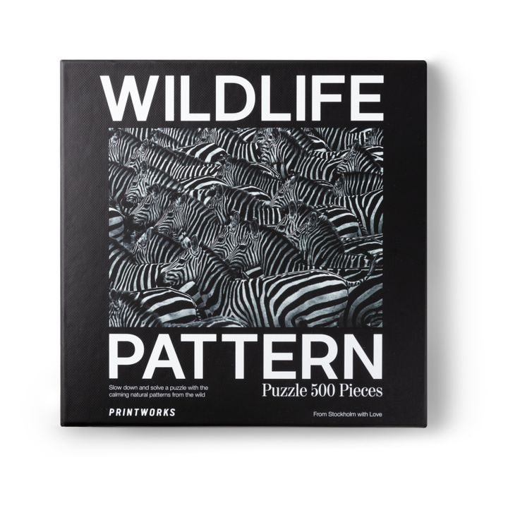 Wildlife Zebra Puzzle - 500 Pieces- Product image n°0