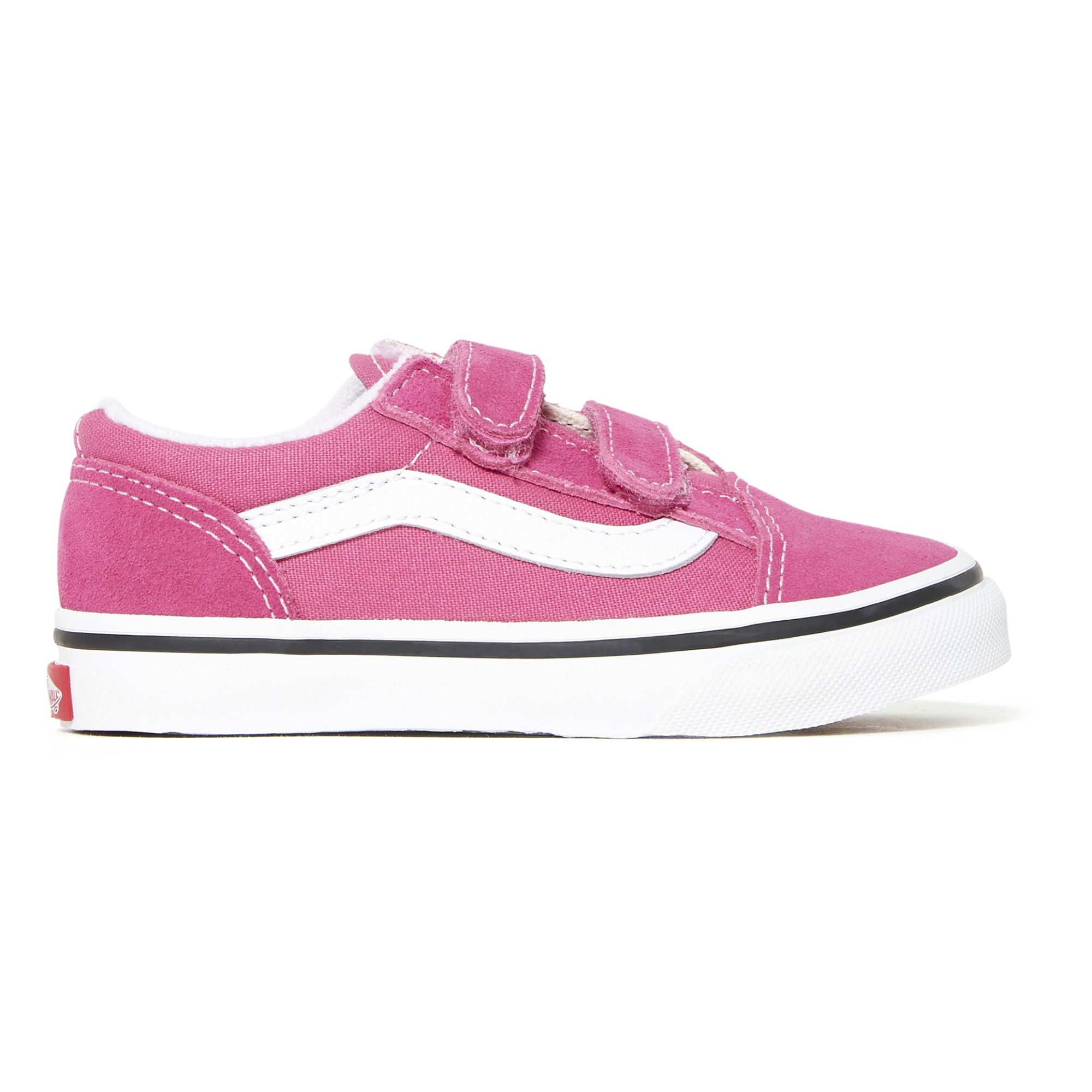 Vans - Baskets Old Skool Scratchs - Fille - Rose fuschia
