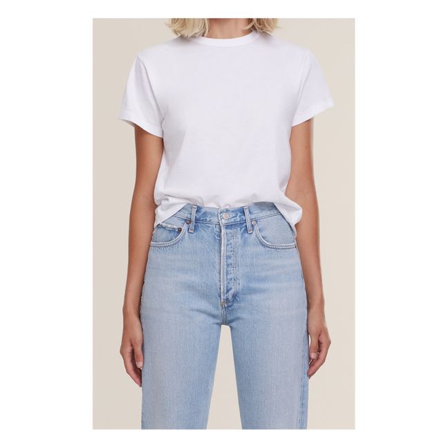 Camiseta Rena algodón Supima | Blanco