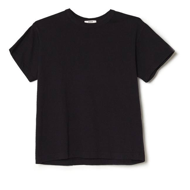 Camiseta Rena algodón Supima | Negro