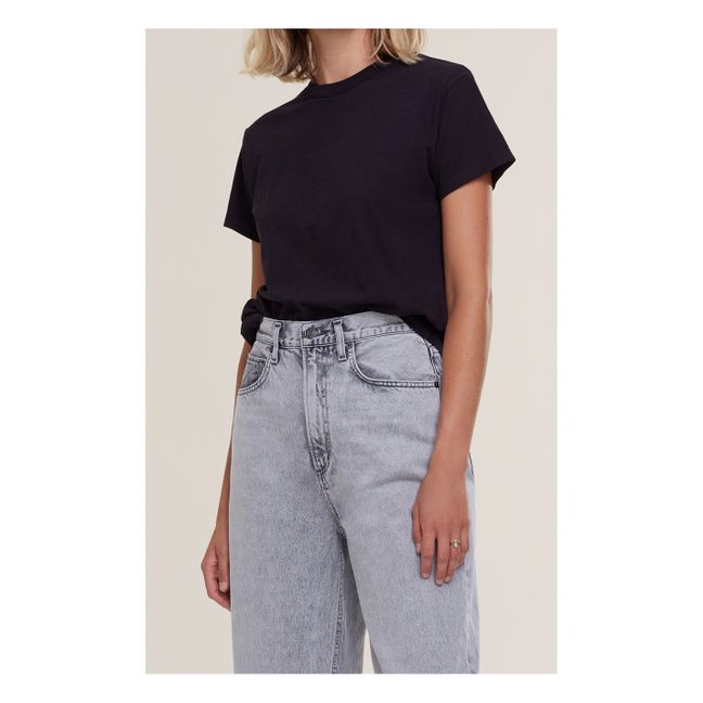 T-shirt Rena in cotone Supima | Nero