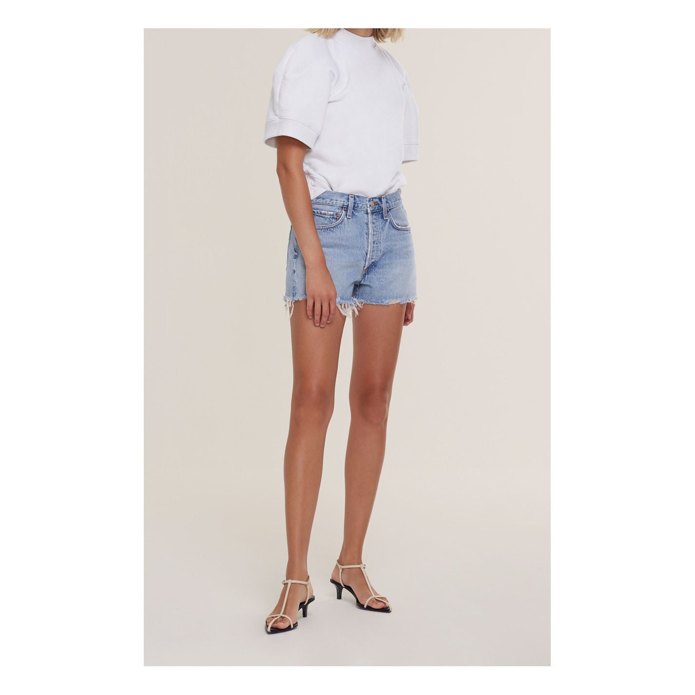 Parker Organic Cotton Denim Shorts Encore