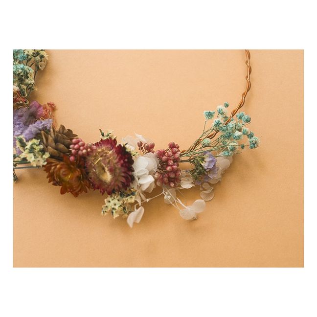 Kit DIY Ma Couronne de fleurs séchées