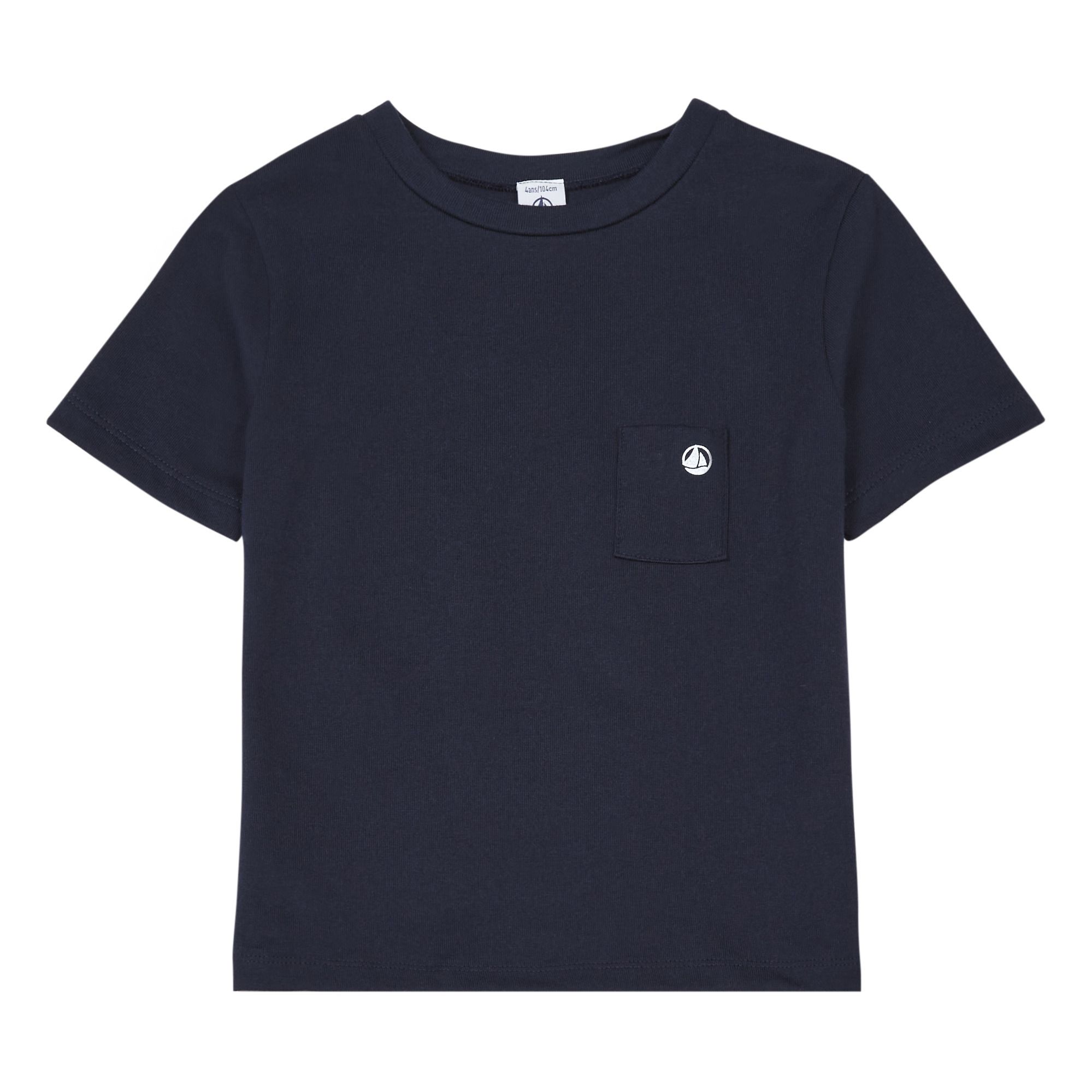 Petit Bateau - T-shirt Lanklin - Fille - Bleu marine
