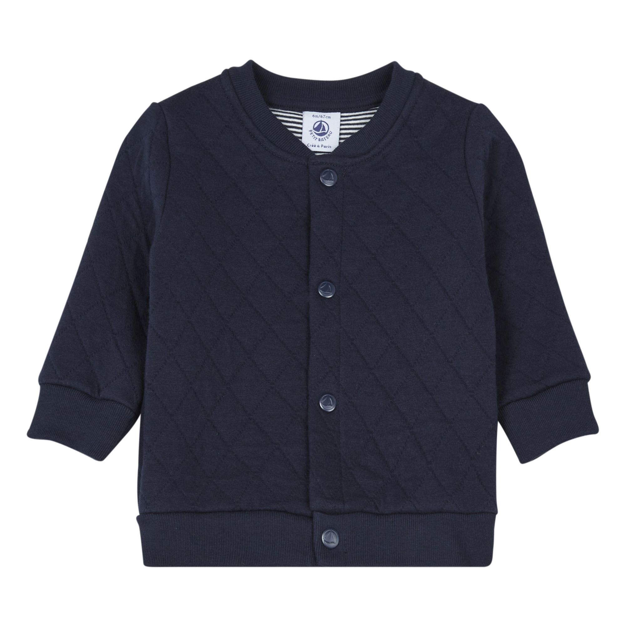 Petit Bateau - Cardigan Melicien - Fille - Bleu marine