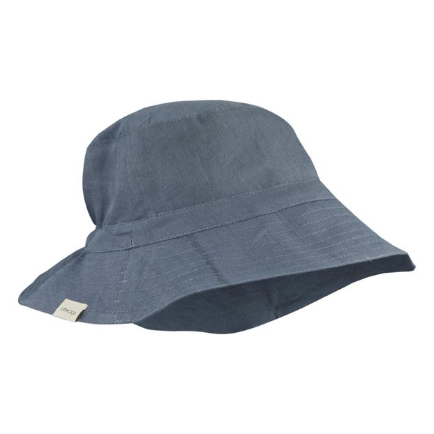 Chapeau Delta Coton Bio Bleu Marine Liewood Mode Bebe Enfant