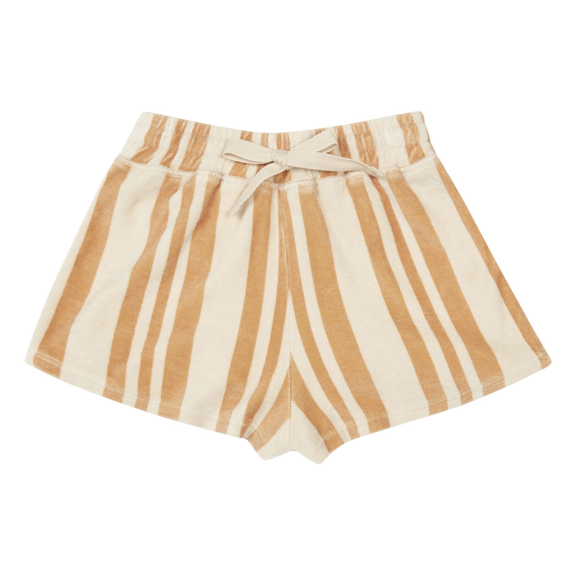 Longlivethequeen - Ribbed Organic Cotton Shorts - Orange