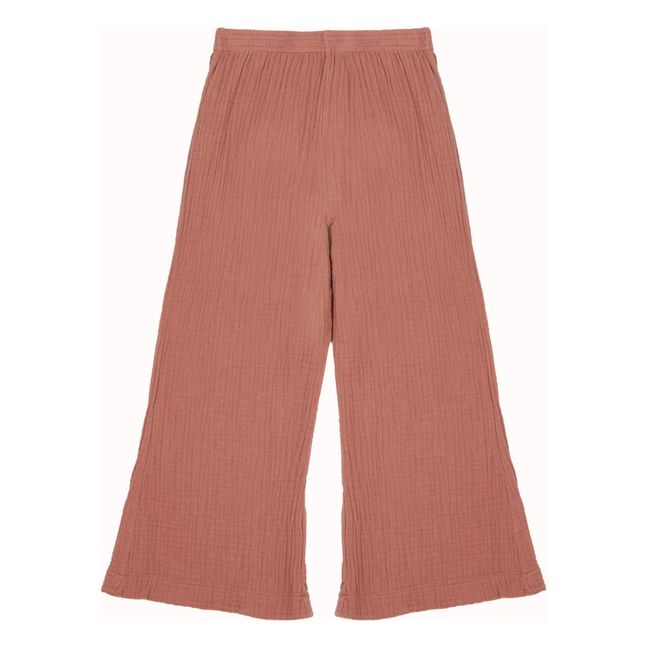 Organic Cotton Trousers  Pink
