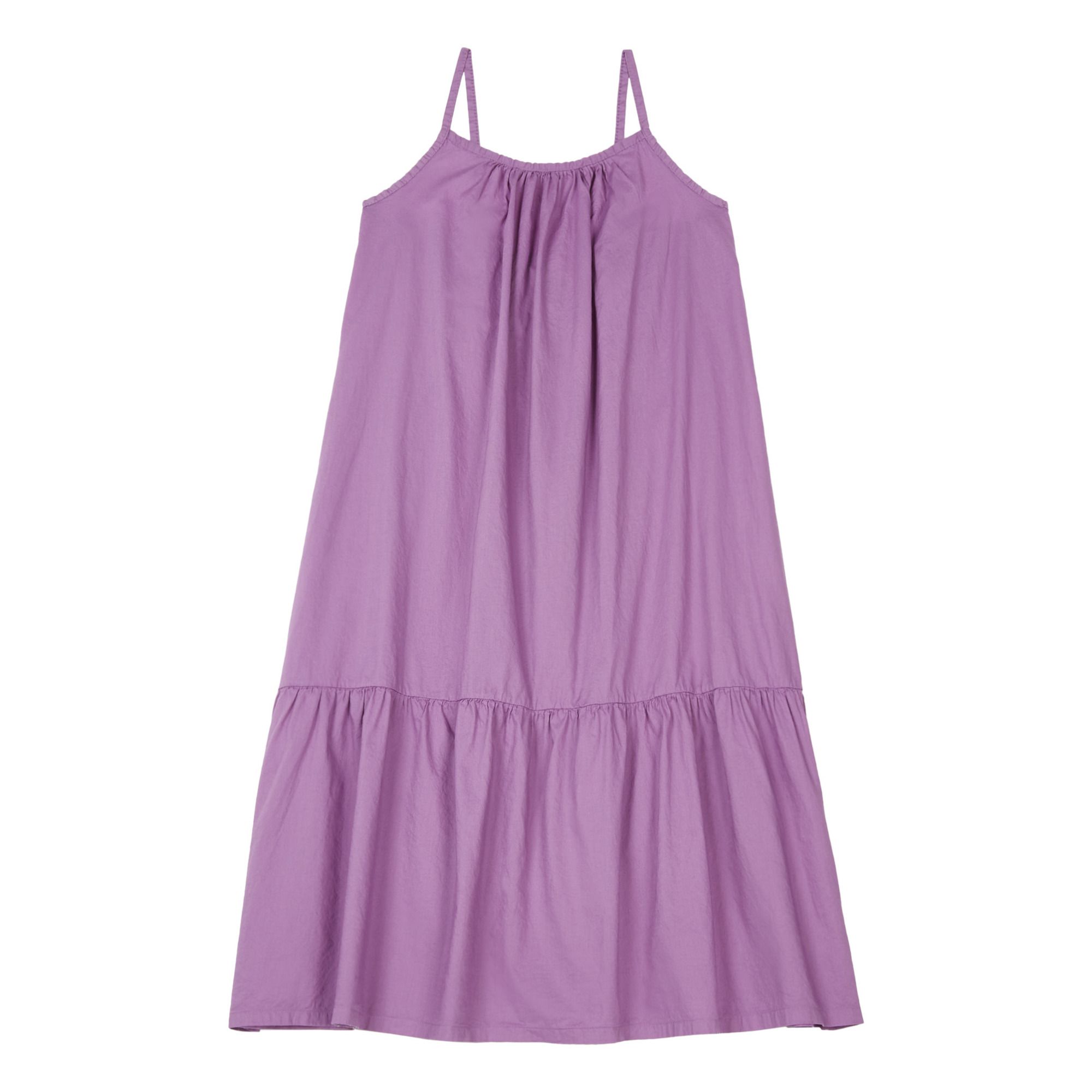Longlivethequeen - Robe Coton Bio - Fille - Violet