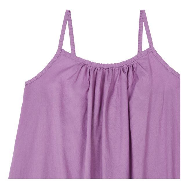 Kleid Bio-Baumwolle | Violett