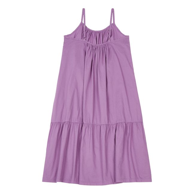 Kleid Bio-Baumwolle | Violett