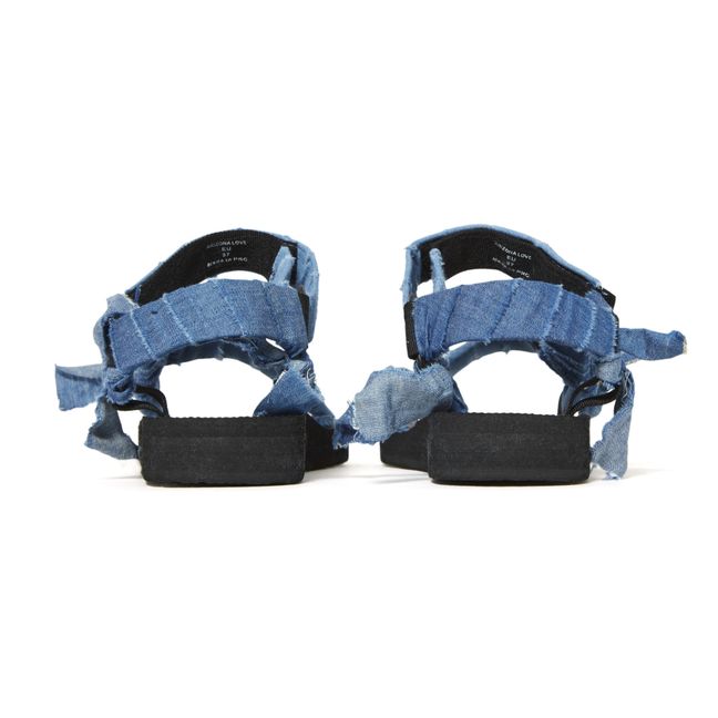 Denim Trekky Sandals - Women's Collection - Blue