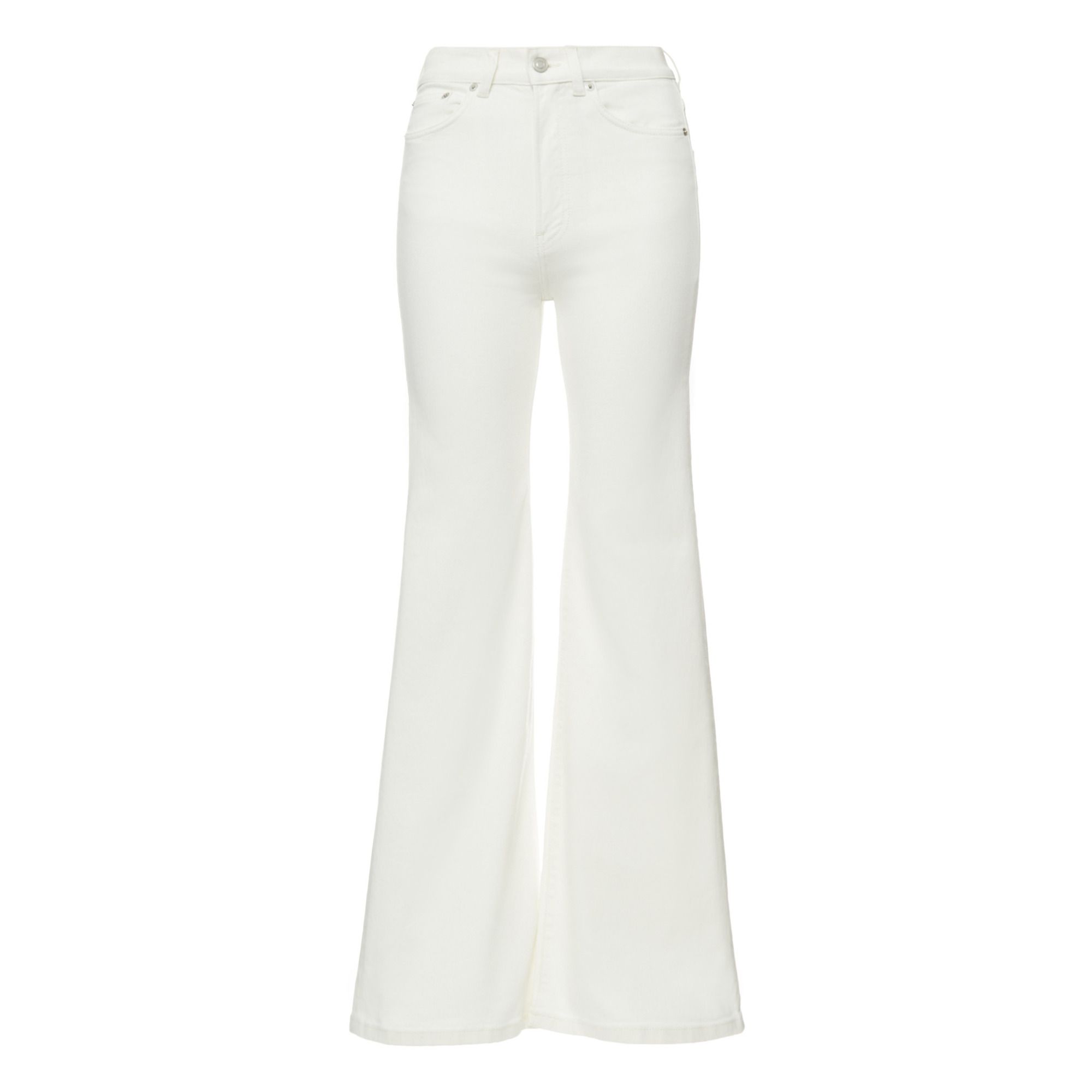 Jeanerica - Jean Flare Fuji 5-pocket Coton Bio - Femme - Natural White