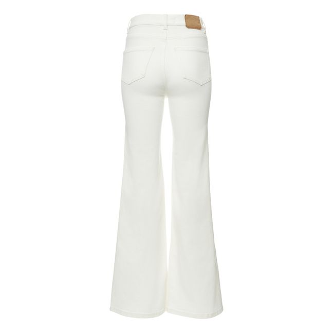 Flared 5-pocket Jeans  Natural White