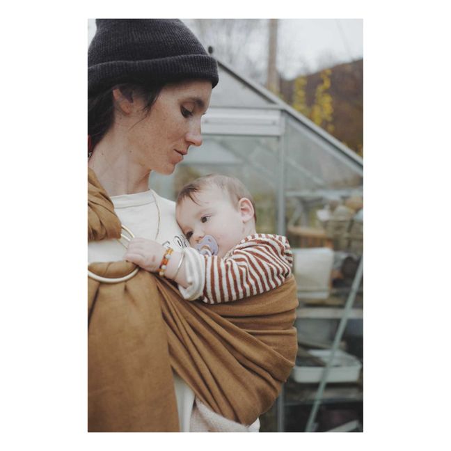 Linen Baby Wrap | Hazel