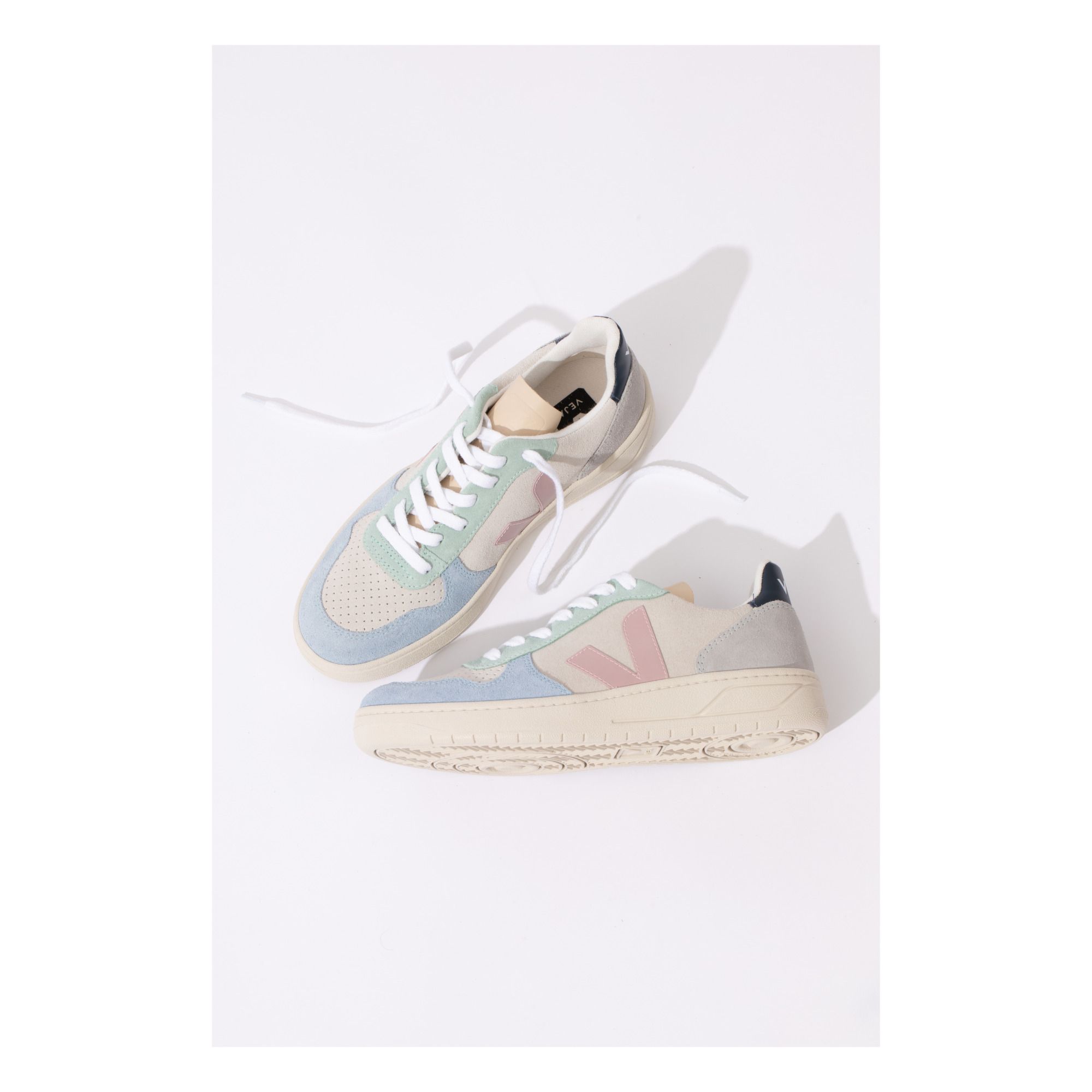 Zapatillas Ante V-10 -Colección Mujer - Rosa Palo Veja Calzado Adulto