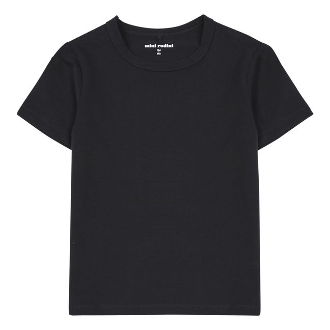 T-Shirt Tencel | Schwarz