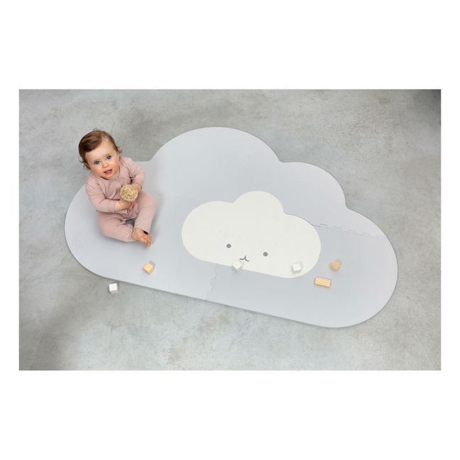 Alfombra de juego plegable Nube | Gris Perla