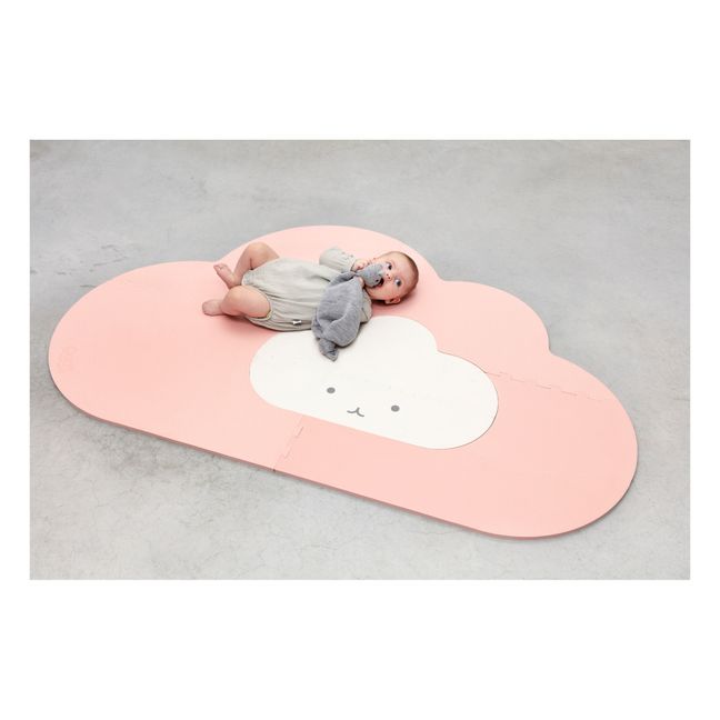 Alfombra de juego plegable Nube | Rosa Polvo