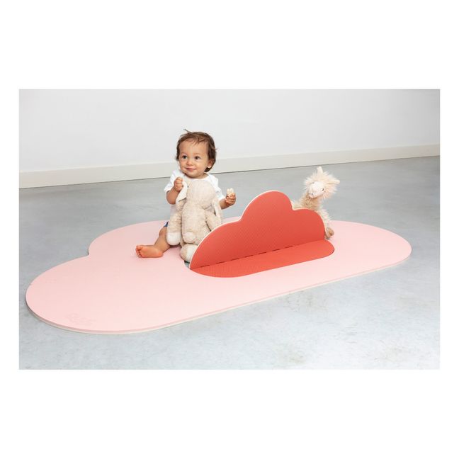 Alfombra de juego plegable Nube | Rosa Polvo