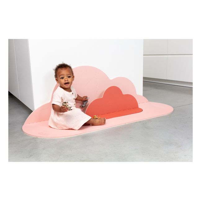 Cloud Foldable Playmat Powder pink